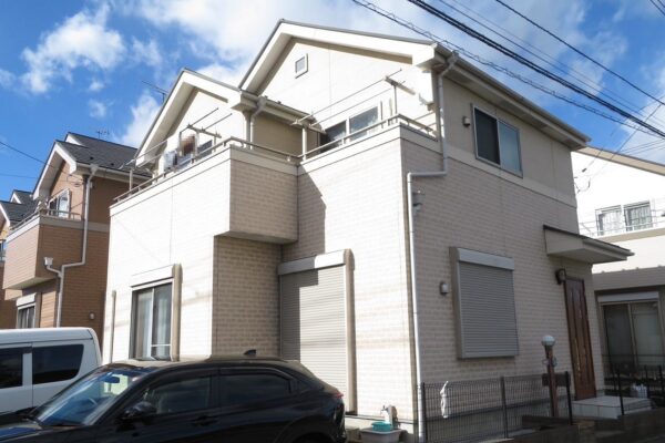 さいたま市北区・I様|外壁塗装(サイディング)・ツートン施工_施工前