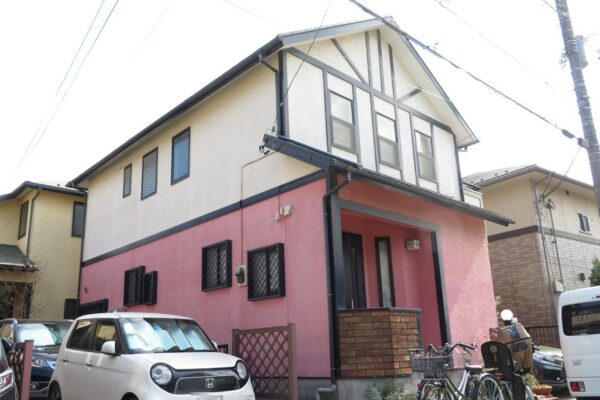 さいたま市中央区|外壁塗装(サイディング)・シーリング補修_施工前西側