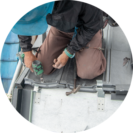 瓦屋根・漆喰補修