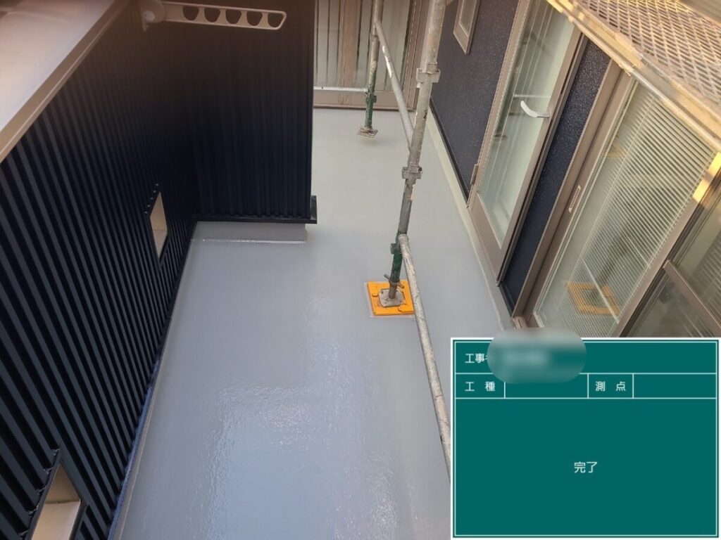 トップコート完了