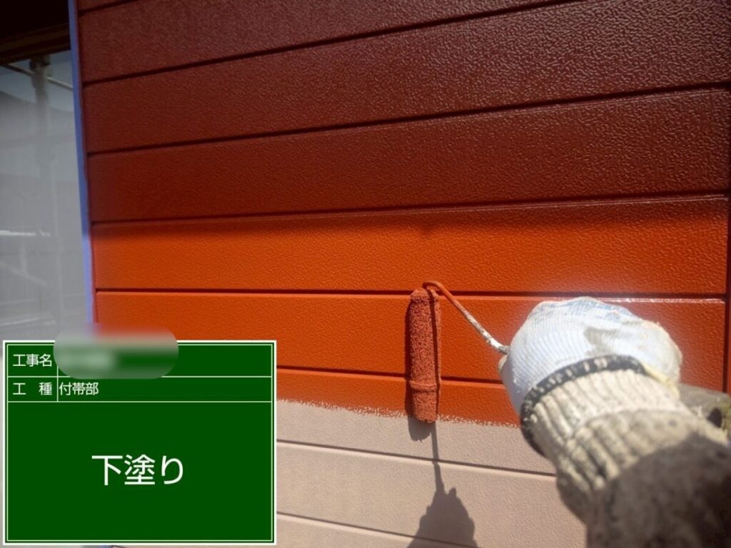 鉄部すべてに錆止め