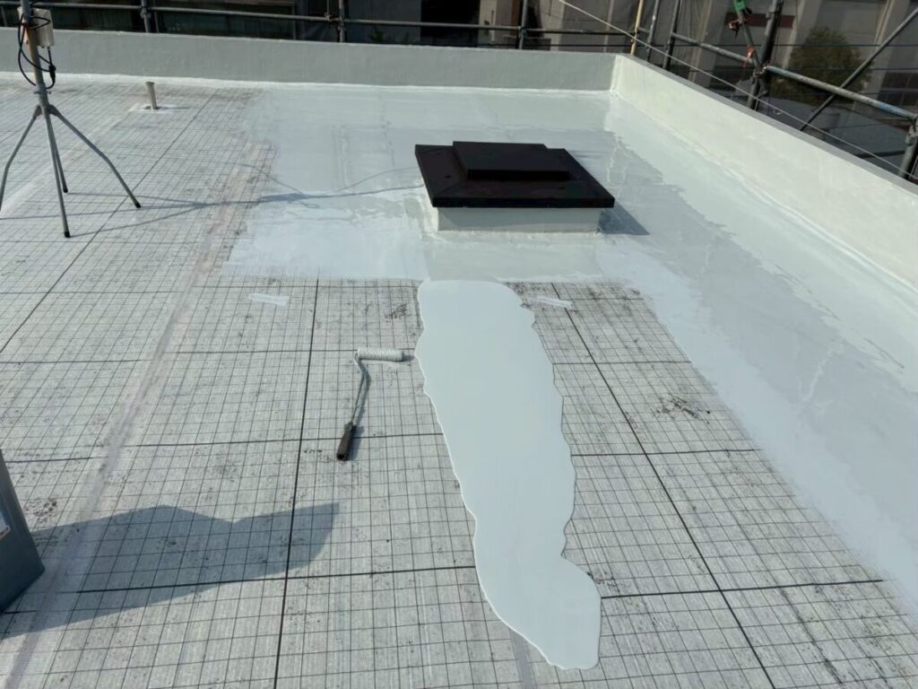 ウレタン塗膜防水1回目