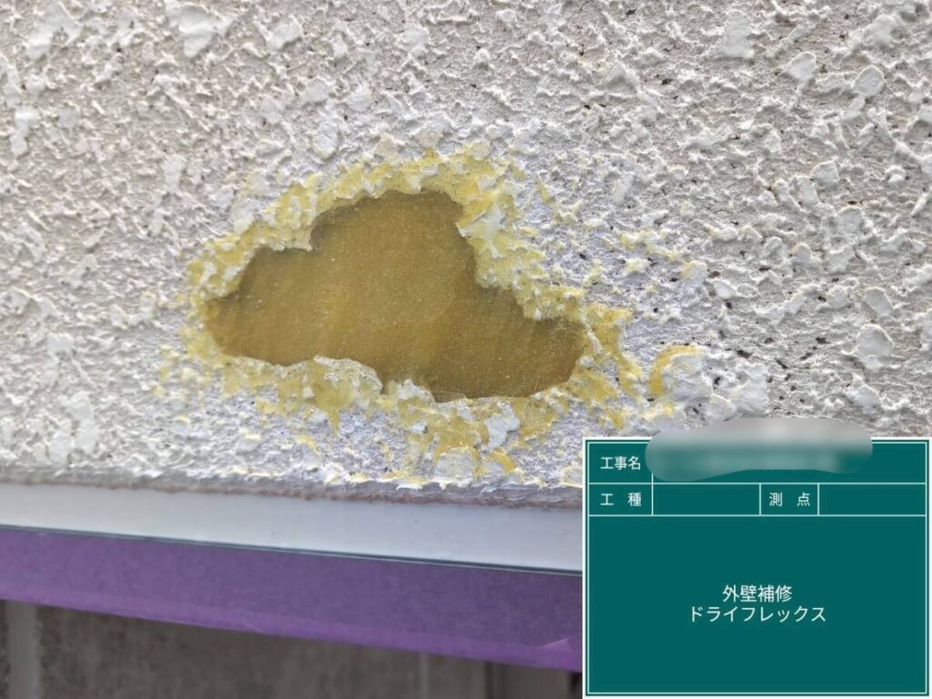 ドライフレックス補修