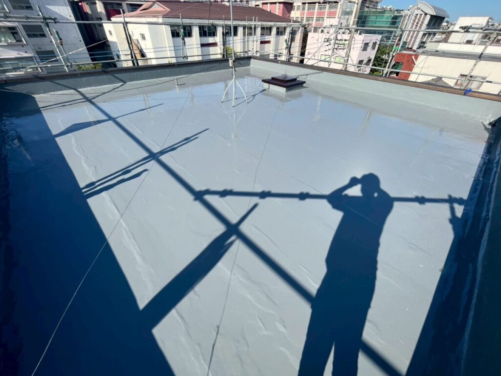 屋上防水施工後