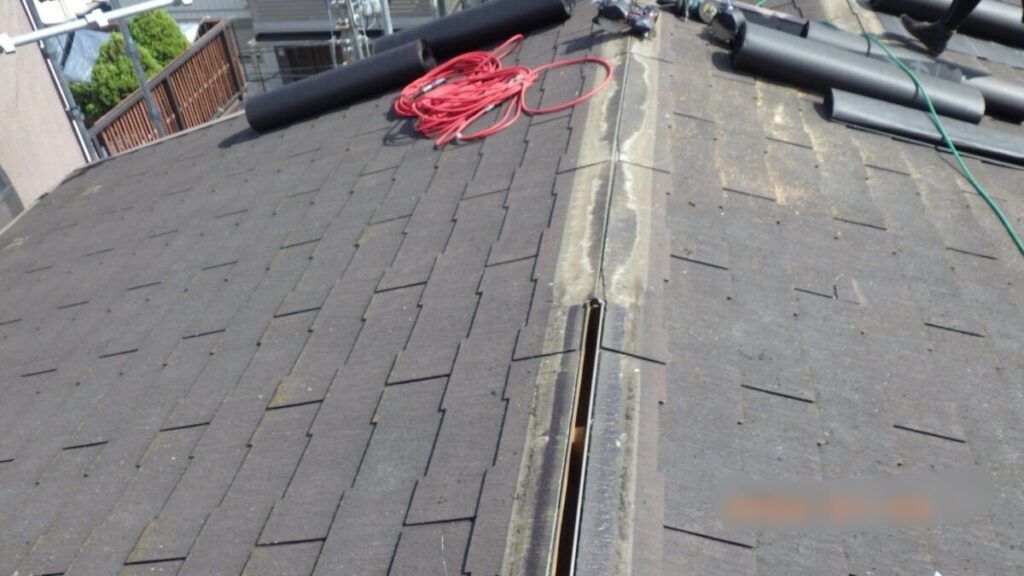 H様 ・既存板金撤去