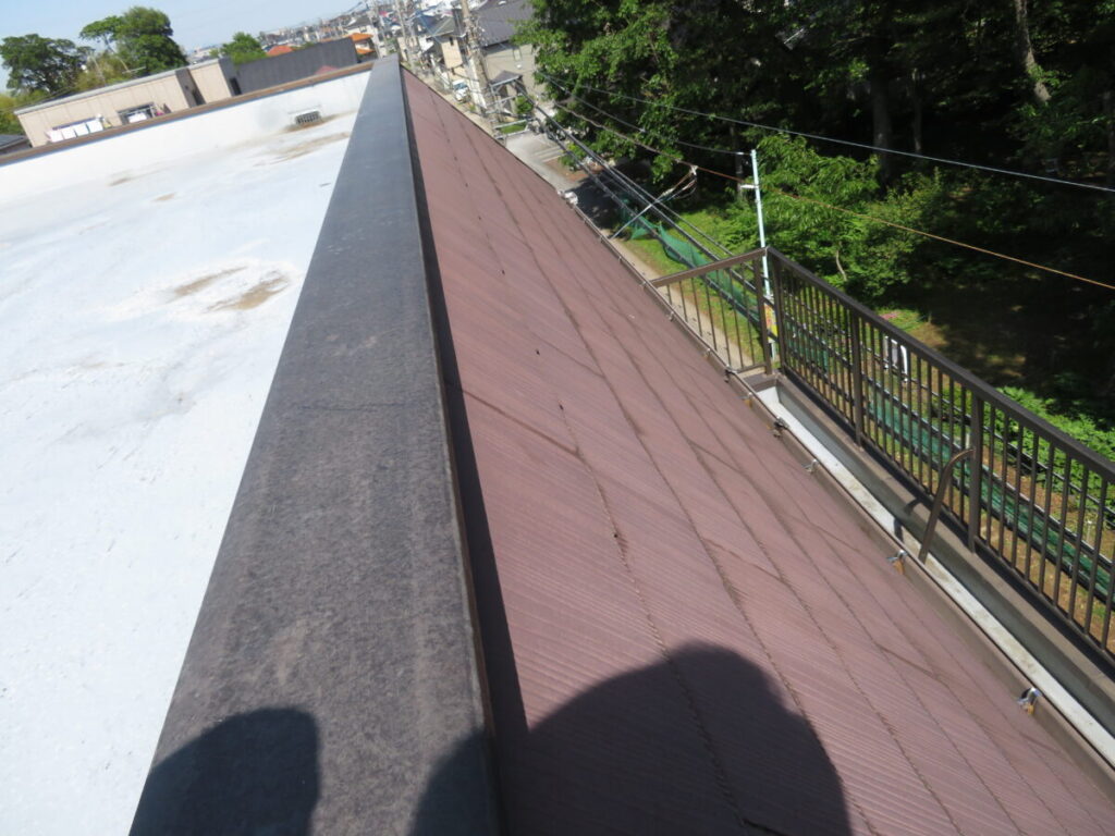 屋根塗装前