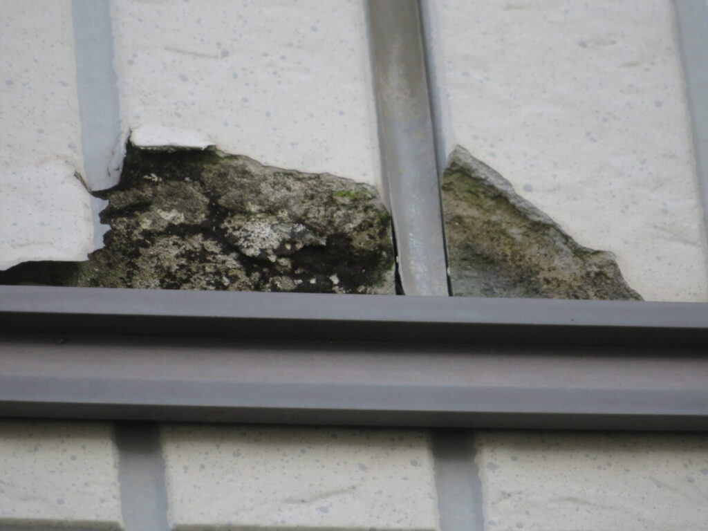 外壁 腐食箇所