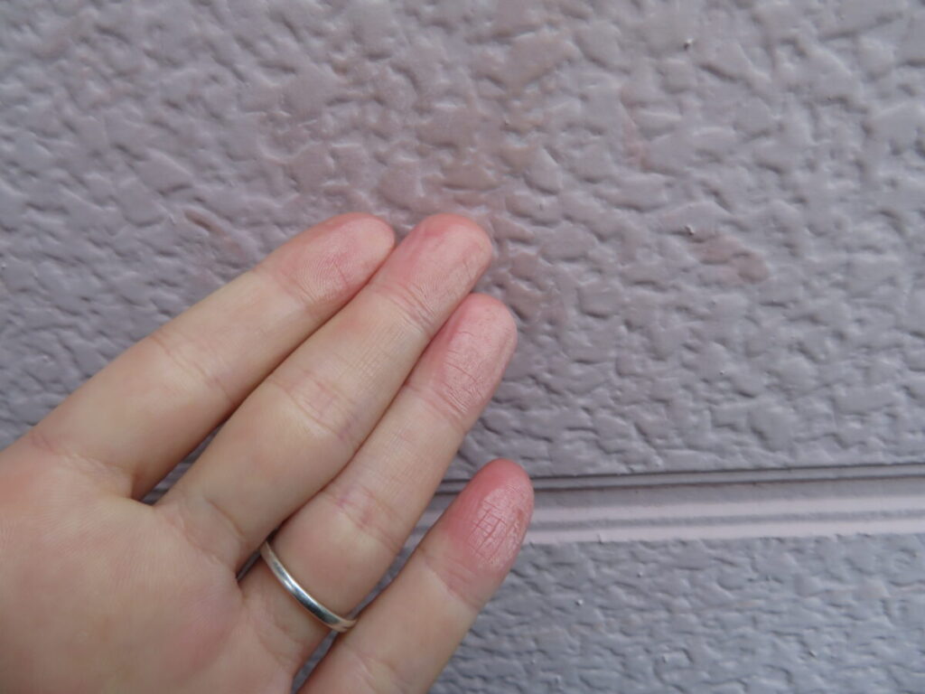 外壁チョーキング