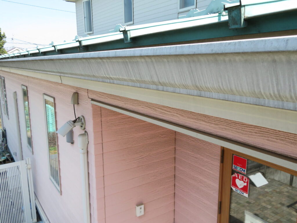 雨どいの経年劣化