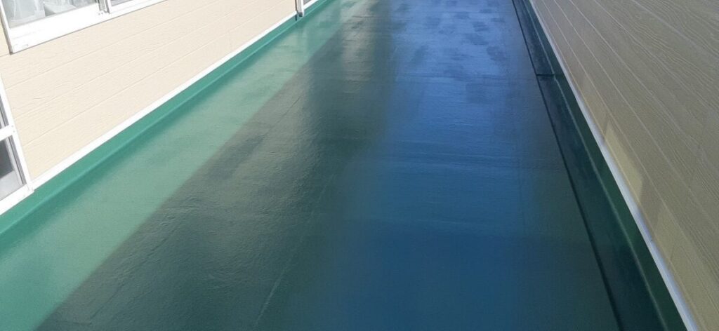 バルコニー施工完了