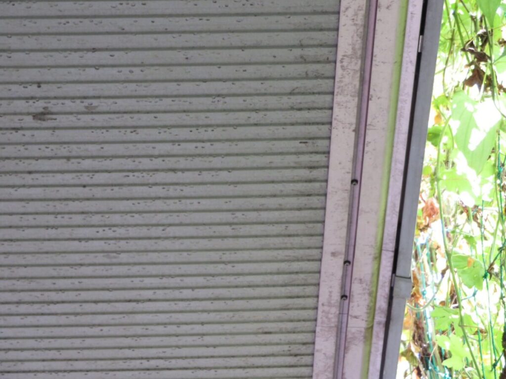 施工前の軒天井