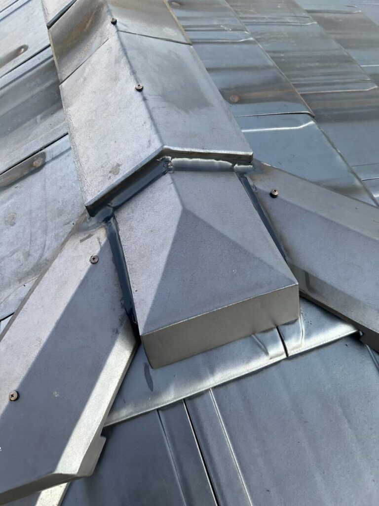 棟部分のコーキング