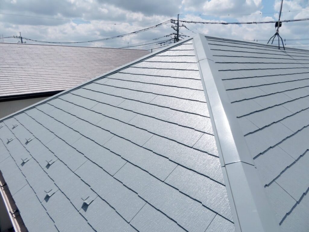 施工後の屋根