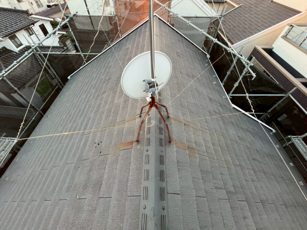 屋根の施工前