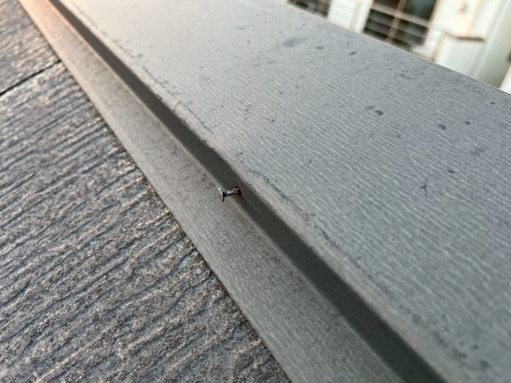 棟の釘抜け