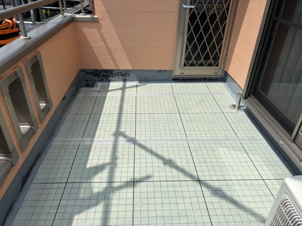 ベランダ防水 通気緩衝シート