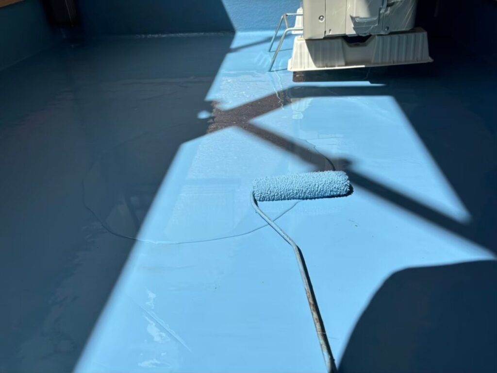 ウレタン塗膜 2層目