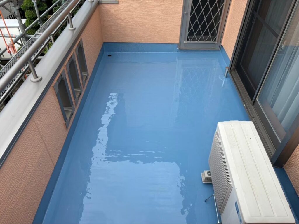 ウレタン塗膜 2層目 完了