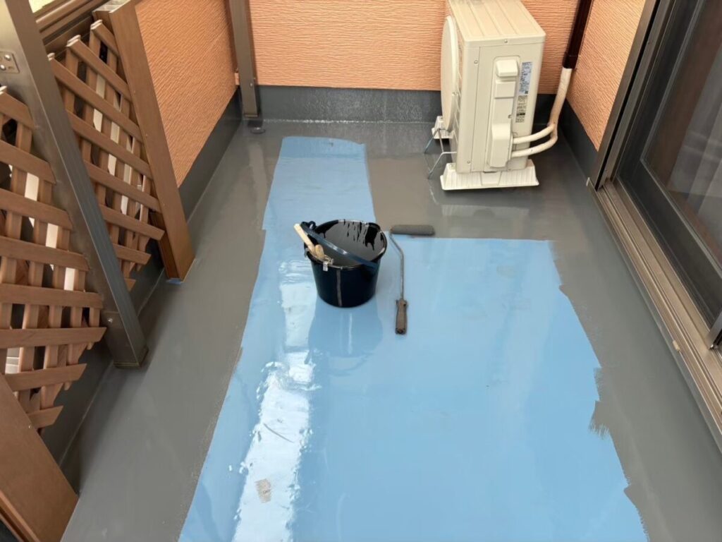 トップコート塗布