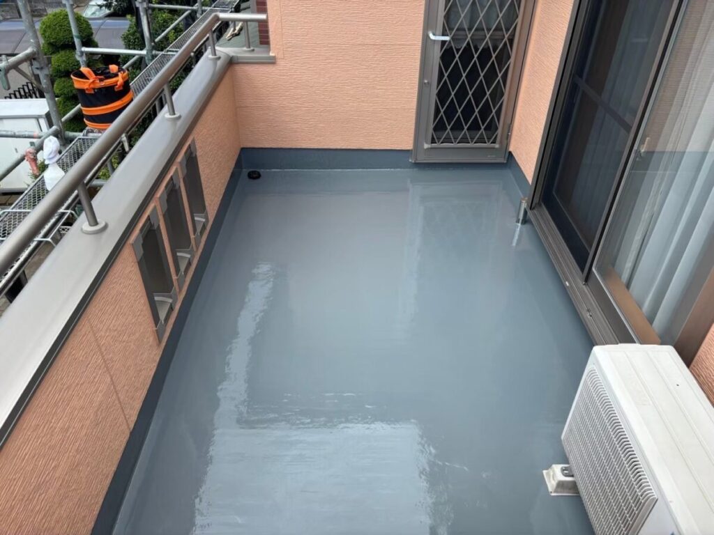 トップコート塗布