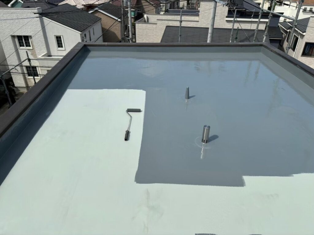 トップコート仕上げ