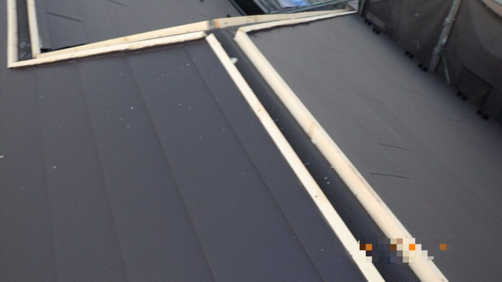 スーパーガルテクトフッ素設置