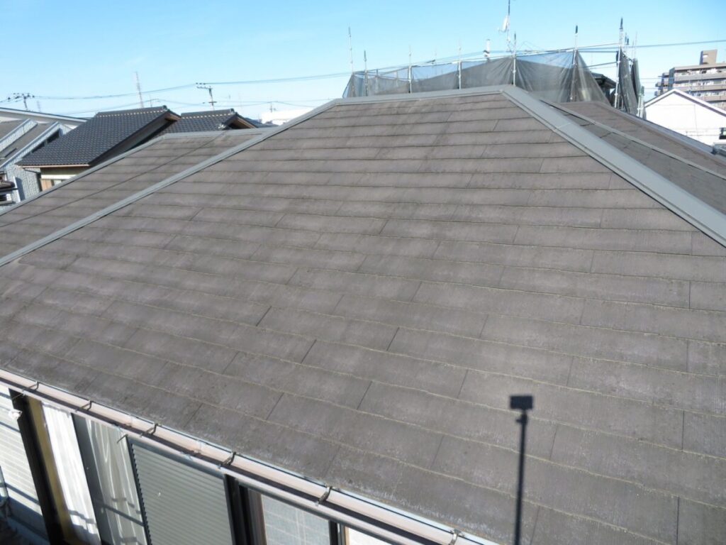 施工前の屋根