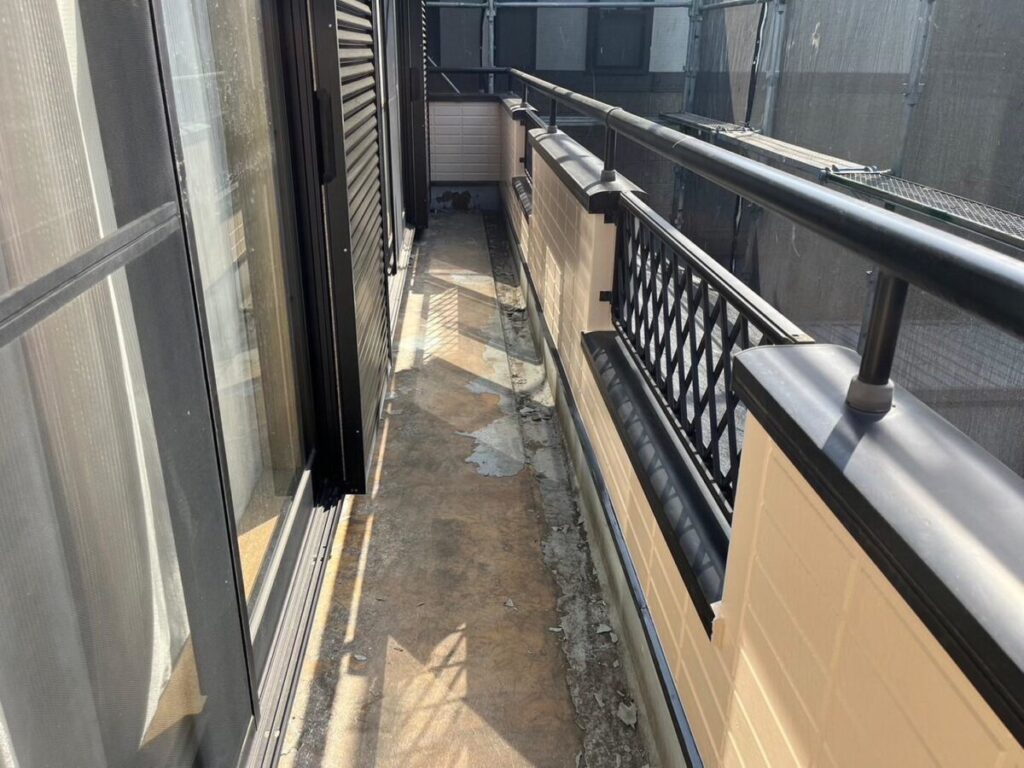 施工前の下地処理