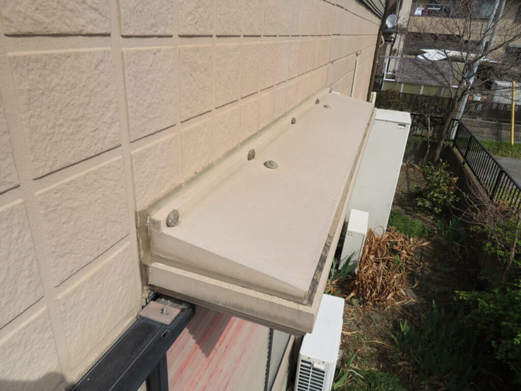 付帯部の劣化・チョーキング