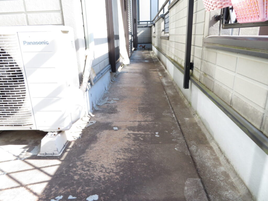 バルコニー施工前