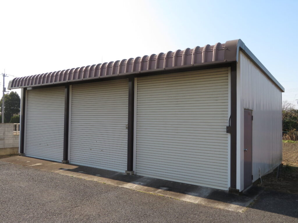 ガレージ施工前