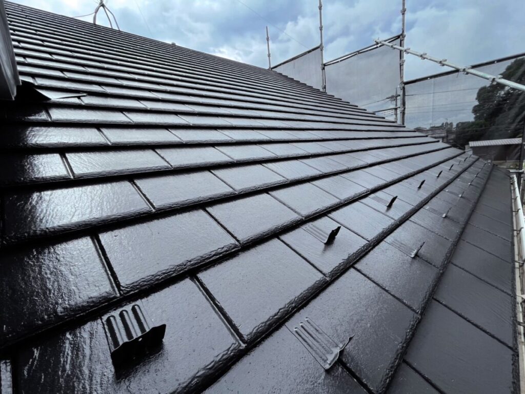 屋根の仕上がり