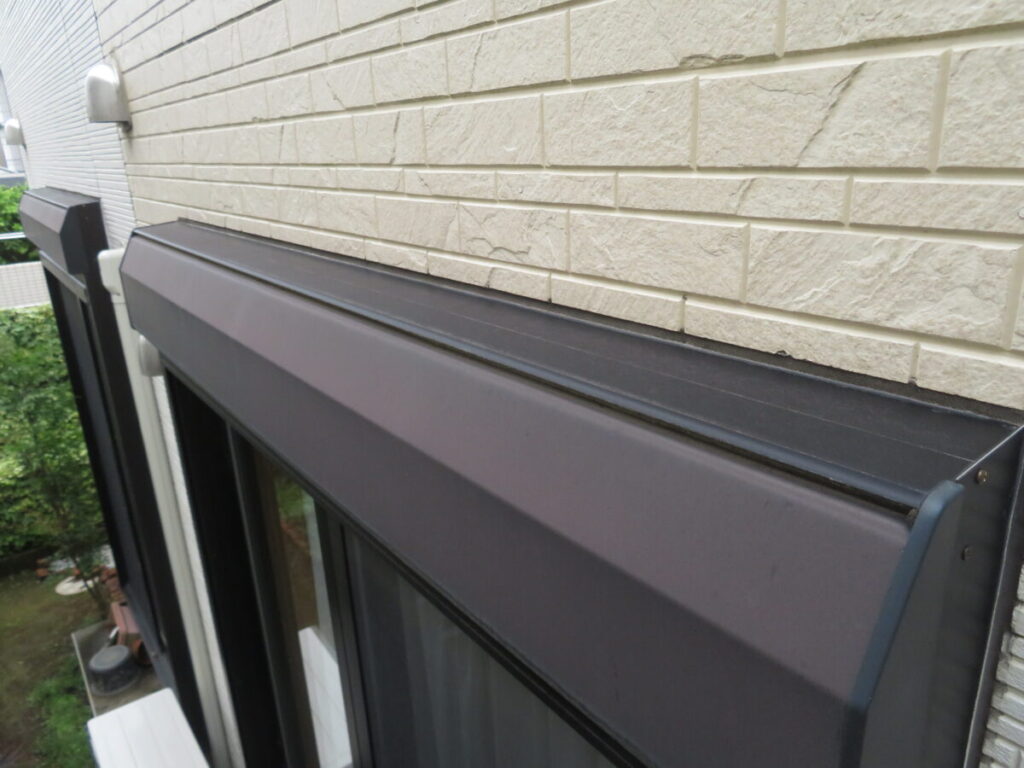 シャッターボックス施工前