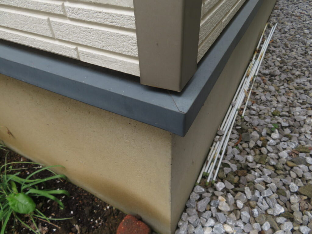 水切り板金施工前