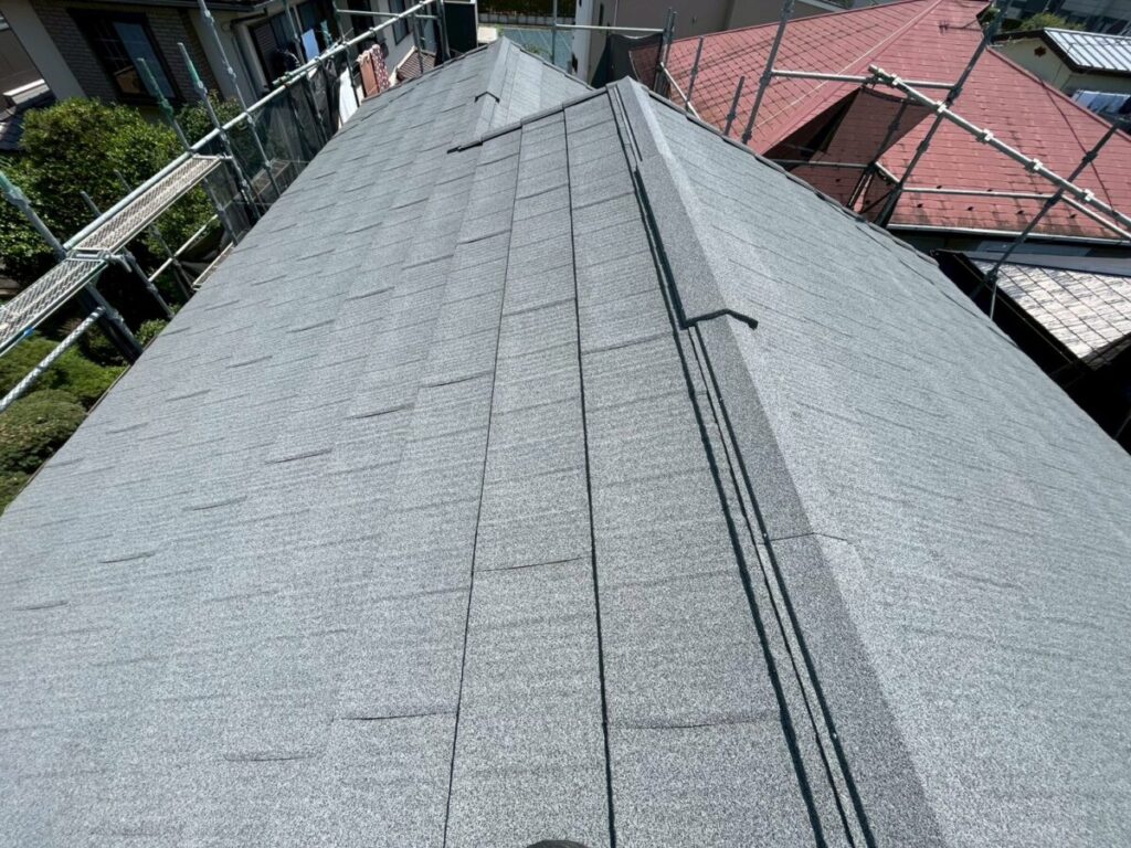 施工後の屋根