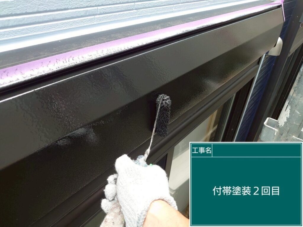 シャッターボックス施工後