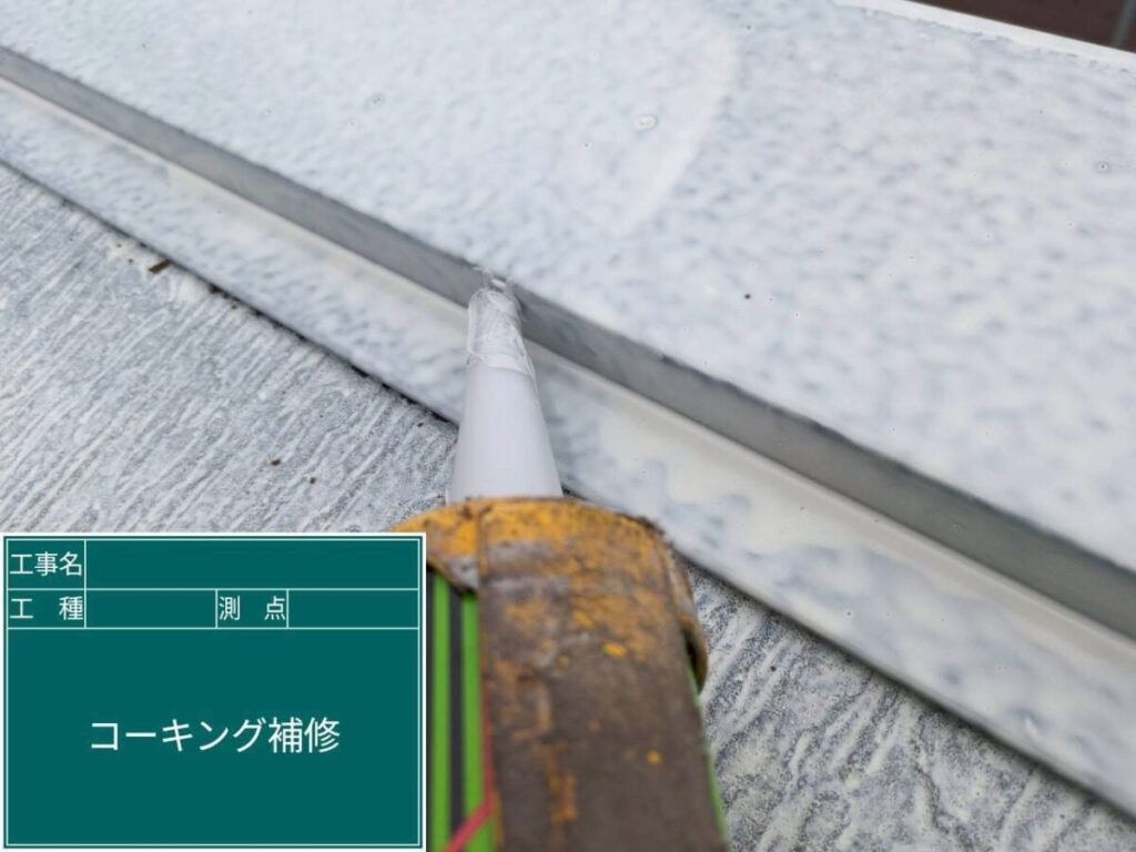 棟板金・クギ頭補修