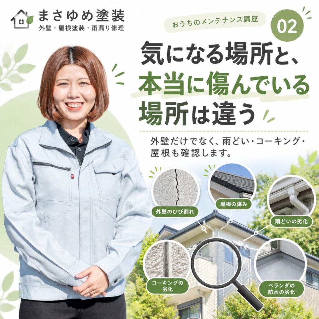 劣化の確認