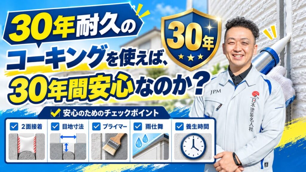 高耐久コーキング