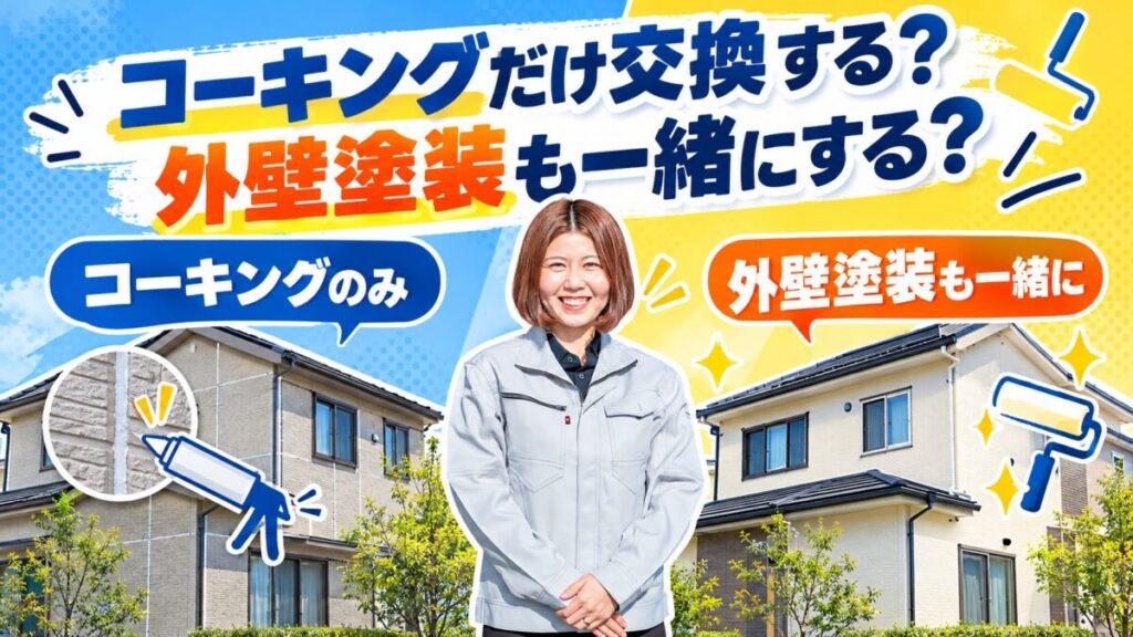 コーキング交換時期